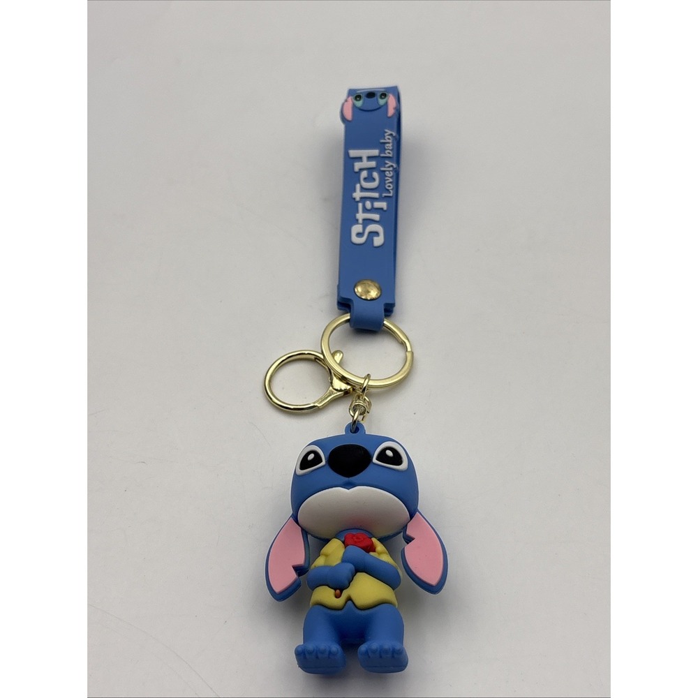 Blue Stitch Key Chain - Picture 4 of 4